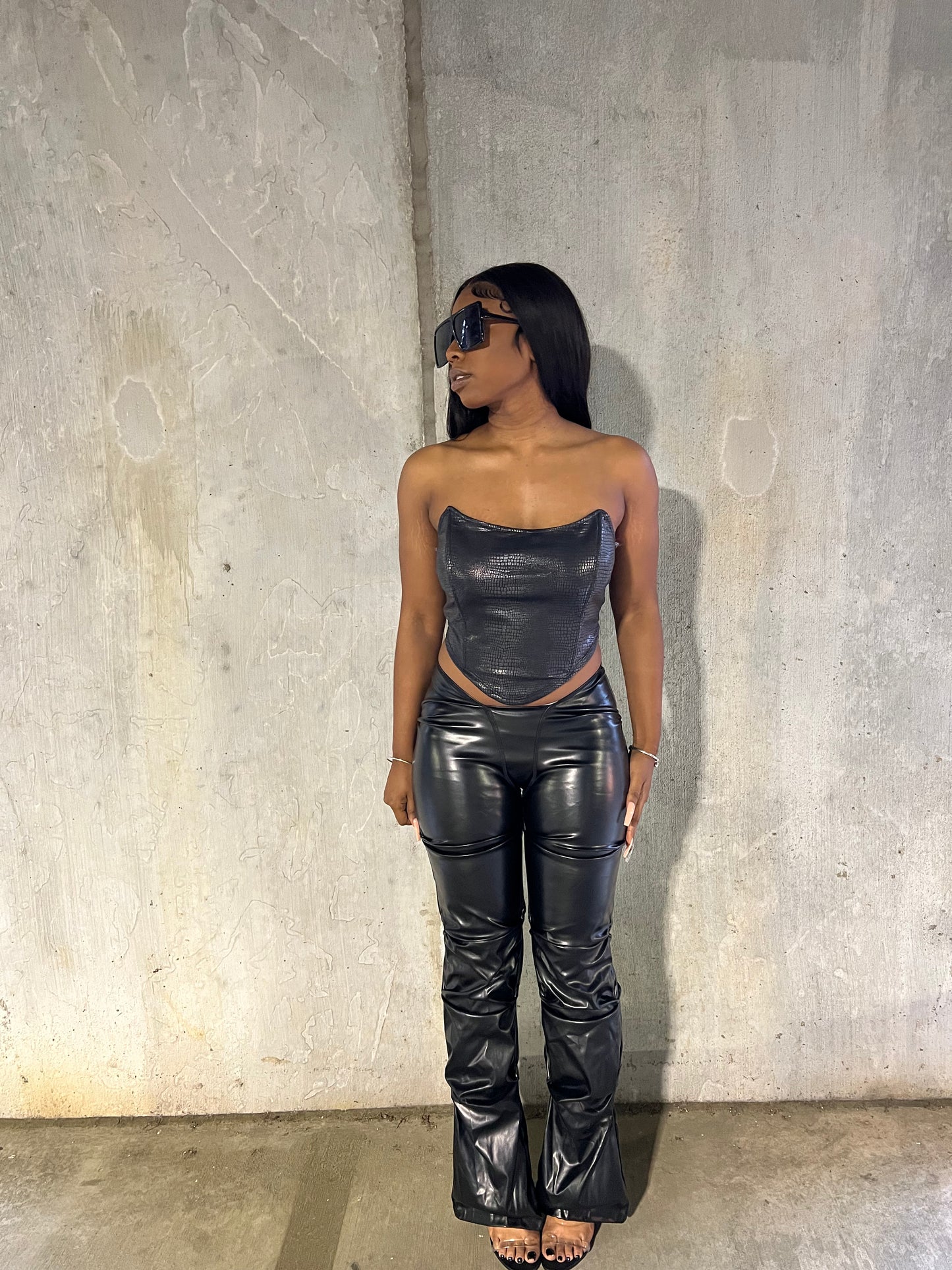 Dapper Leather Pants